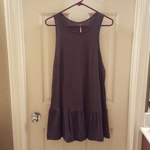 Charcoal Free People dress